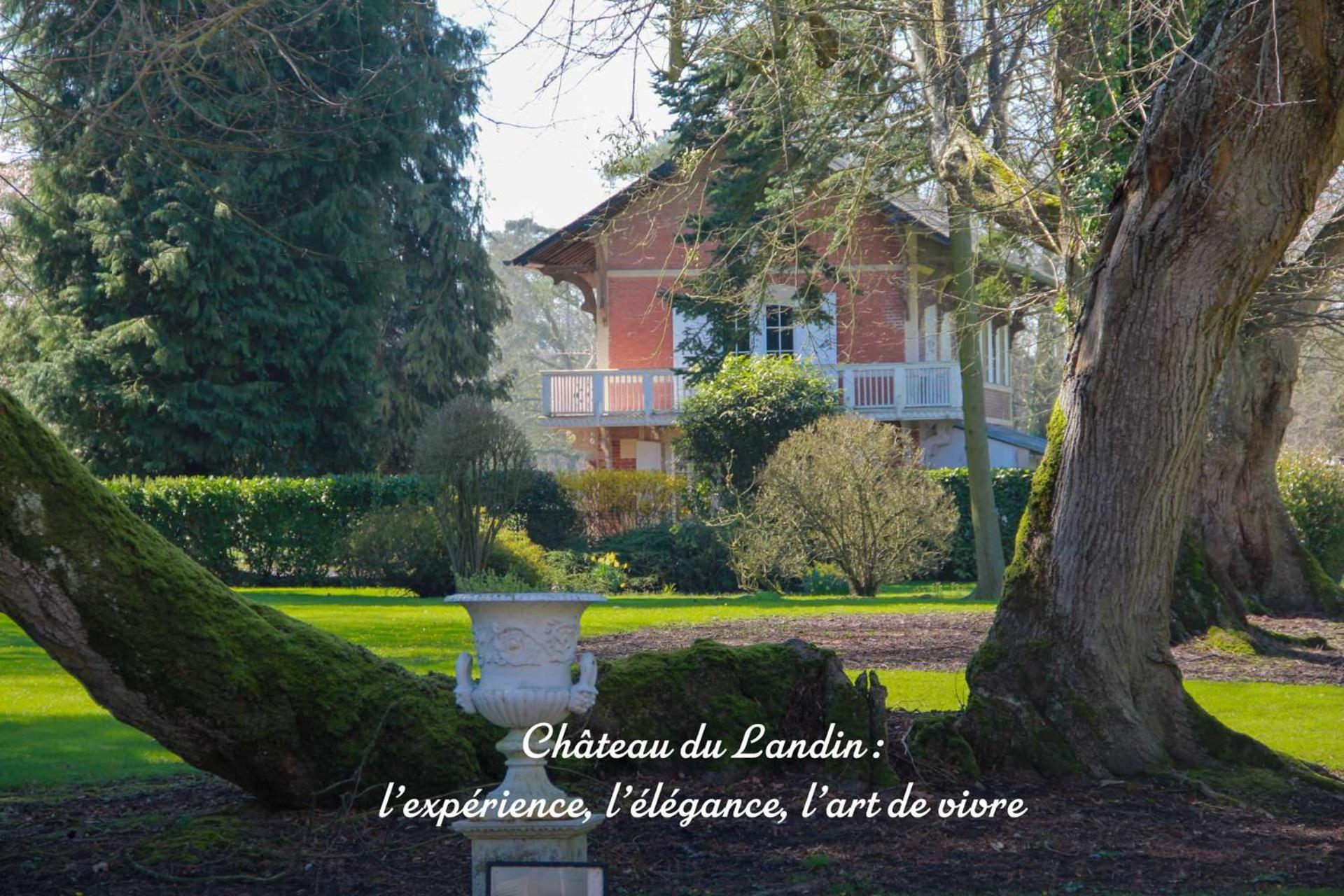 Chateau Du Landin - Bains Nordiques Le Landin 外观 照片
