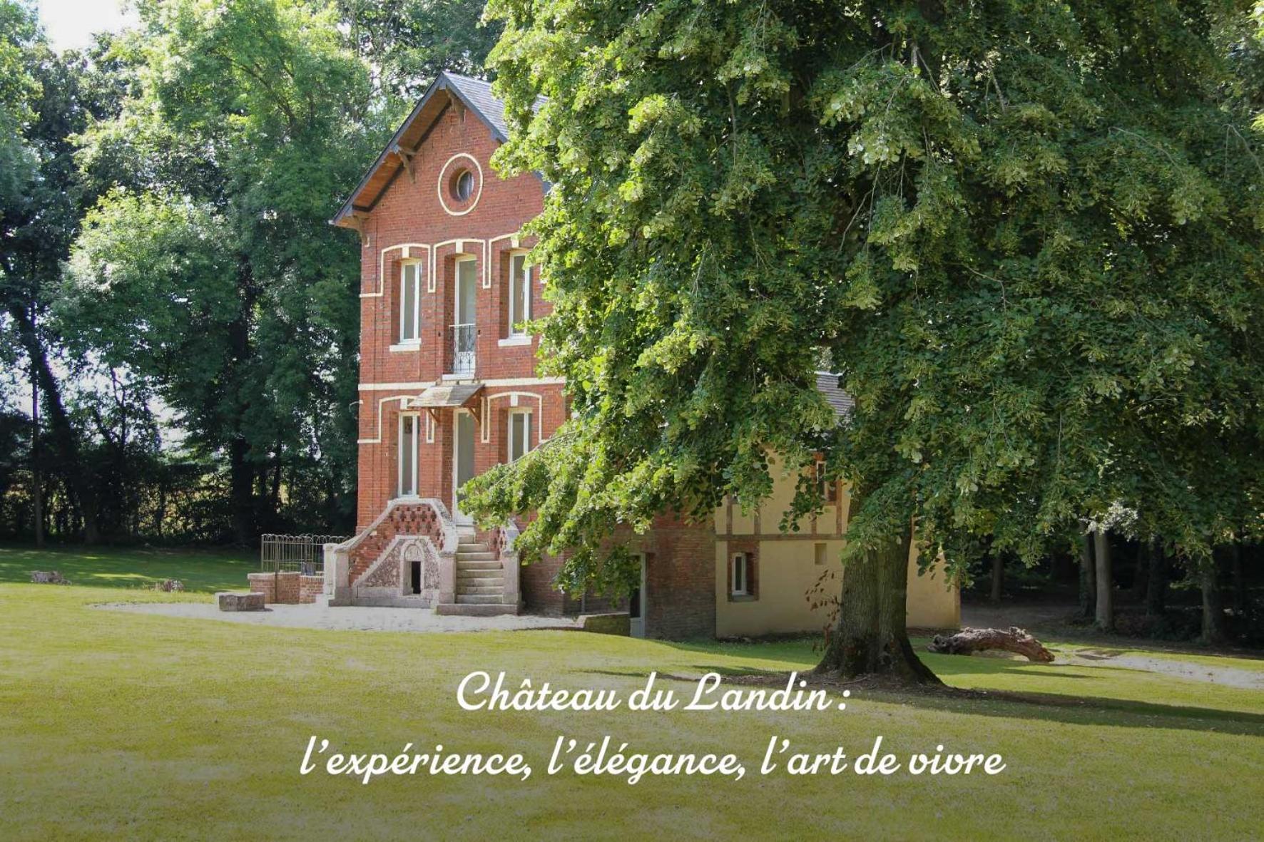 Chateau Du Landin - Bains Nordiques Le Landin 外观 照片